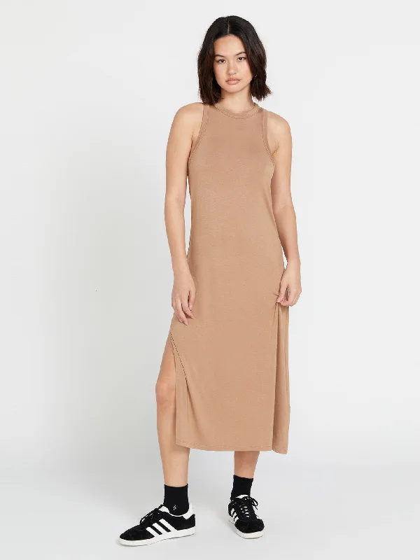 Stone Light Dress - Mocha