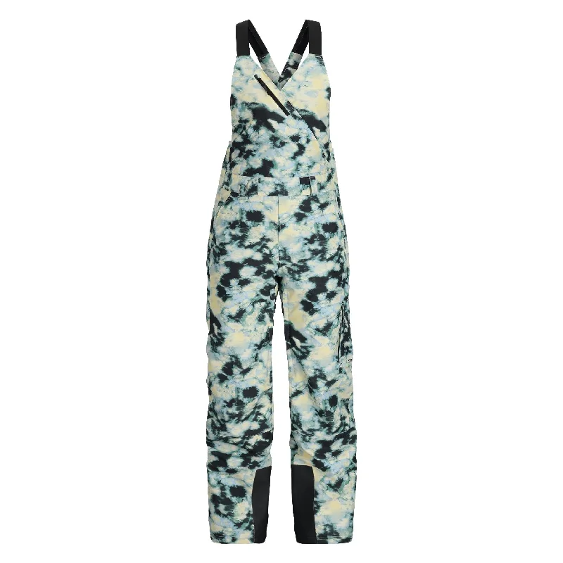 Womens Terrain Bib - Tie Dye Vanilla Latte